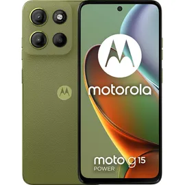 Motorola Moto G15 Power 8 GB RAM 256 GB Iguana Green