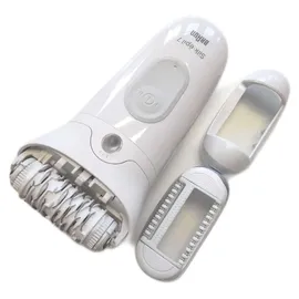Braun Silk-épil 7 7-011 Weiß/Silber