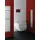 EMCO Asis 150 Hochschrank 96 x 16,8 cm Schwarz