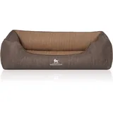 Knuffelwuff Hundebett Outlander XXL 120 x 85 cm braun/beige