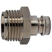 Riegler Temperier-Einstecknippel DN 6 mit Außengewinde, G 1/4, SW