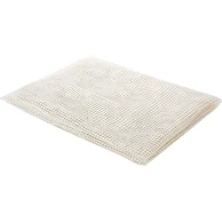 Antirutschmatte PVC cremeweiß 130 x 190 cm BALAD