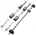RM1605-1000mm Set 2stk HGR20-1000mm
