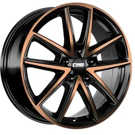 CMS Products C30 7 x 17 5 x 112 ET45 MB57,1 Diamond Black Copper