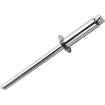Rapid Rivets Inoxydables Rapid Ø4.8x10mm. Blister De 50 Pcs