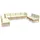 vidaXL Garten-Lounge-Set 8-tlg. creme Massivholz Kiefer