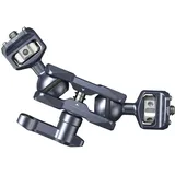 SmallRig 3873 Magic Arm mit Dual Ball Heads (1/4"-20 Schrauben)