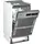 Beko BDSS28040XQ Einbau-Geschirrspüler (teilintegrierbar, 448 mm breit, Edelstahl)