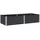 vidaXL Hochbeet 250 x 100 x 54 cm Schwarz