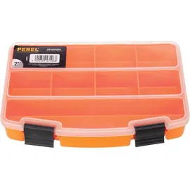 Perel Sortimentskasten 194 x 140 x 33 mm 1-tlg. gelb