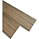 Eurodeco 6m2 / 36 Stück Deckenplatten Deckenpaneele Deckenverkleidung Holzoptik Holzimitat Polystyrol XPS Imitat Wandpaneelen P13 Styropor 100x16,7cm