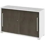 Röhr-Bush Objekt Plus Büroschrank 120 x 74,5 x 40 grau