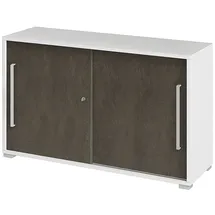 Röhr-Bush Objekt Plus Büroschrank 120 x 74,5 x 40 grau