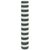 VidaXL Zaunblende Grün und Weiß 2x25 m HDPE 75