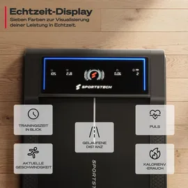Sportstech sWalk Fold Schwarz