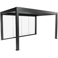 Biohort Glasschiebewand 10 mm ESG Klarglas für Pergola für