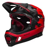 Bell Helme Bell Super DH Mips Fahrradhelm MTB, matt/Gloss red/Black fasthouse, M