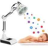 Rotlichtlampe TDP Lampe Infrarotlampe Infrarot Rücken Wärmelampe Therapielampe Rückenmassage Moxa Lampe zur Linderung Rücken Nacken Schulter Knie Muskelverspannungen LY-606A