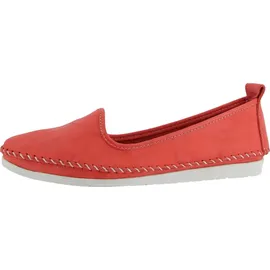 Andrea Conti Damen Slipper 0027449 Ballerina Mokassins, Größe:37 EU, Farbe:Pink - Rosa - 37