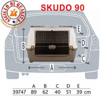 Trixie Skudo Car 90 89 x 51 x 60 Grau