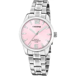 Calypso K5867/5 Damenuhr Stahl/Rosafarben