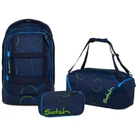 Satch PACK Blue Tech 3-teilig in Blau | Gr.: