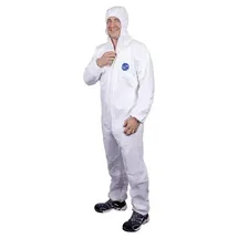 S.T. Dupont Dupont Schutzoverall Typ 5/6 Tyvek 500 Xpert, weiß, Unisex-Größe: M