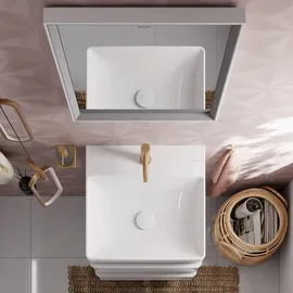 Hansgrohe Ablaufgarnitur Waschbecken Weiß