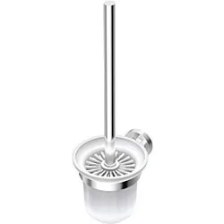 Ideal Standard Bürstengarnitur IOM A9119AA aus Glas, wandhängend, chrom