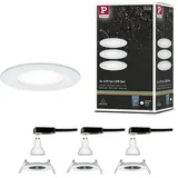 Paulmann Einbauleuchte 3er Set rund 3x6,5W 4000K Weiß matt