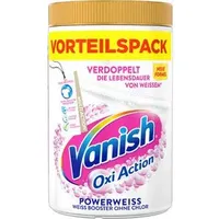 Vanish Fleckenentferner Oxi Action, Powerweiss, für weisse Wäsche, Pulver, 1,65kg