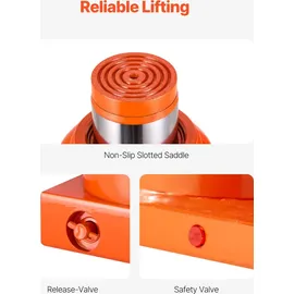 Vevor Wagenheber Stahl 285-475 mm orange
