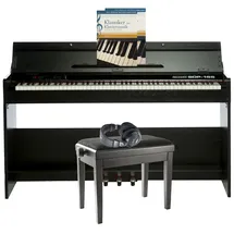 keymaXX SDP-155 Digital Piano Anfänger Set 88 Tasten, Pedalen, Klavierständer