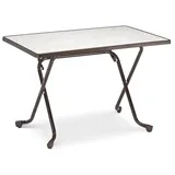 barths Primo Klapptisch 110 x 70 x 70 cm braun