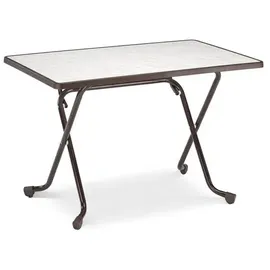 barths Primo Klapptisch 110 x 70 x 70 cm braun
