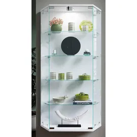 VCM Hängevitrine Benila 83 x 17 x 114 cm Weiß