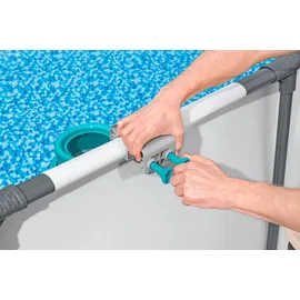 BESTWAY Einhängeskimmer weiß-türkis