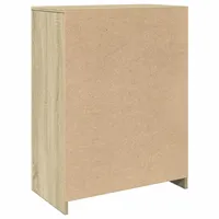 VidaXL Badezimmerschrank Sonoma-Eiche 60x33x80 cm Holzwerkstoff