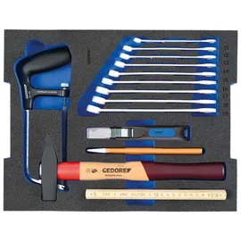 Gedore 1100 CT2-BASIC Azubi-Sortiment in 2/2 L-BOXX 136 Modul