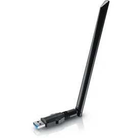 Aplic WLAN Adapter 1200MBit/s - 2,4Ghz + 5Ghz - Dual Band - 5 dBi externe Antenne - Mini WiFi Stick 1200 MBit/s - Wireless LAN - USB 3.2 Gen.1