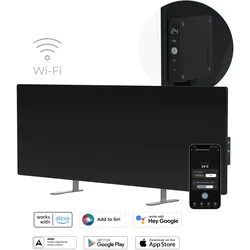Aeno Infrarot Heizkörper Premium Eco Smart LED GH4S 700W BK retail, Infrarot-Hei