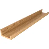 Queence Wandregal 70 x 5 x 9 cm Braun
