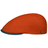 Lierys Flat Cap (1-St) Schirmmütze mit Schirm, Made in Italy orange M (56-57 cm)