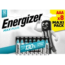 Energizer Max Plus Micro (AAA)-Batterie Alkali-Mangan 1.5 V 8 St.