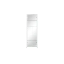 Möbel Kraft Vitrine ¦ weiß ¦ Maße (cm): B: 58 H: 172 T: 33.0