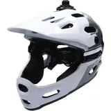 Bell Super 3R MIPS 55-59 cm gloss white/black