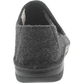 Berkemann Balian, Herrenhausschuh, Filz, dunkelgrau, Weite H Klettv., Wechselfussbett 5727-937 41 1/2 - 41.5 EU