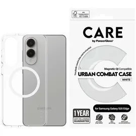 care by panzerglass Samsung Galaxy S25 Edge Urban Combat Case transparent