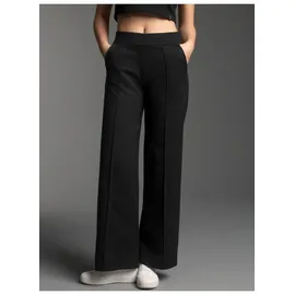 TRIGEMA Damen, Jogginghose mit weitem Bein Freizeithose schwarz, L EU - L