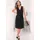 GOLDNER Abendkleid Schwarz 46